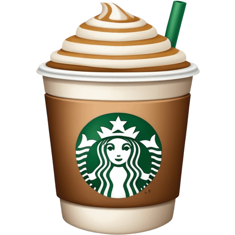 Starbucks coffee emoji