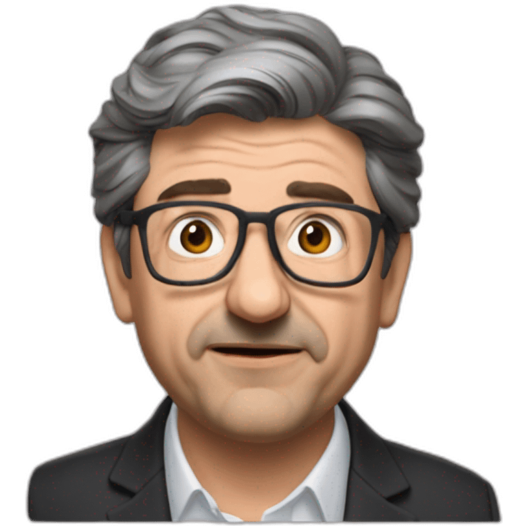 Mélenchon drole emoji