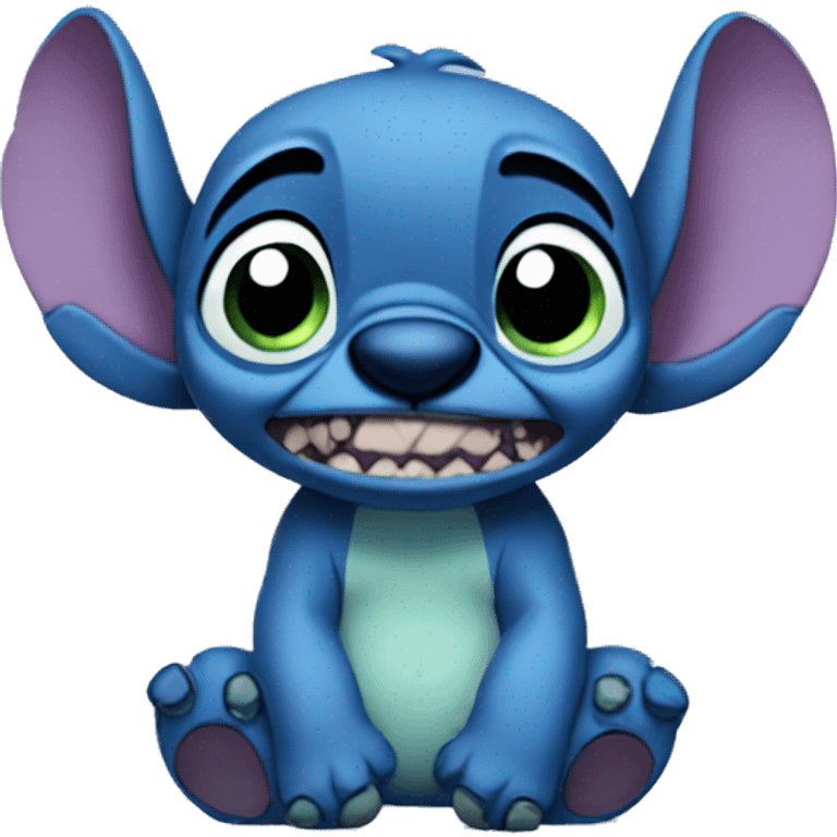 Stitch sad emoji