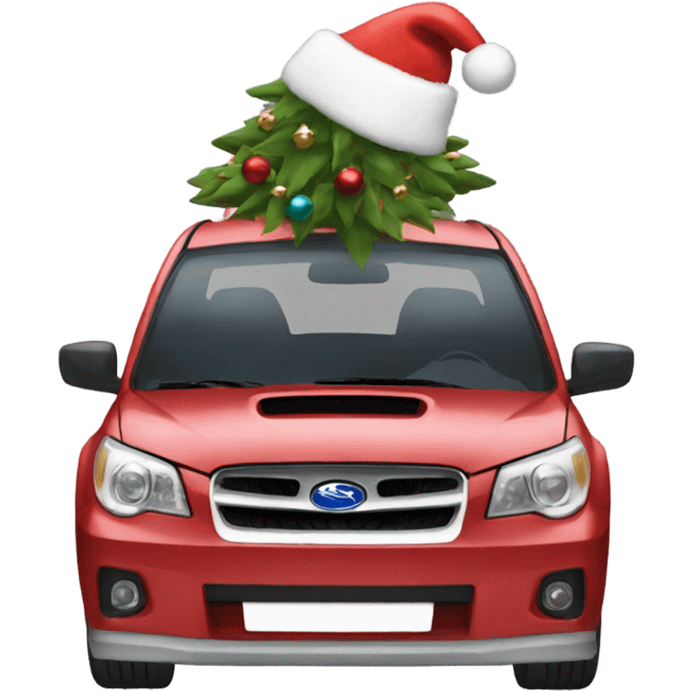 Subaru Christmas  emoji