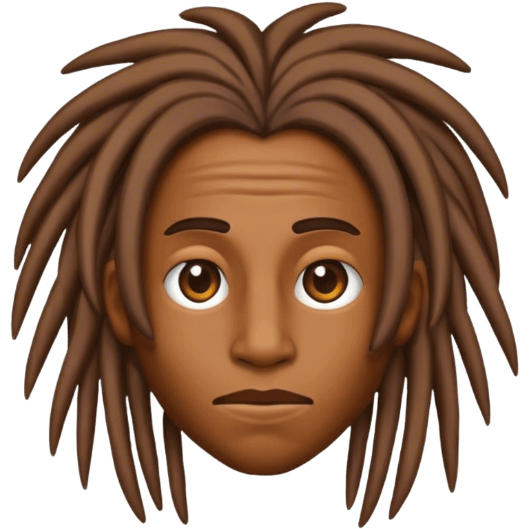 nonchalant dreadhead emoji