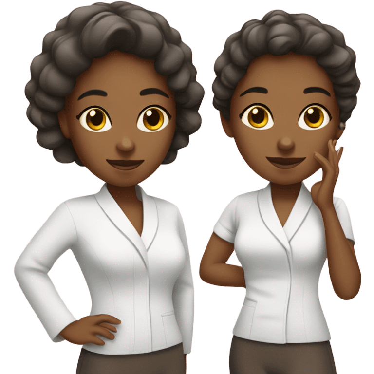 Two spa girls emoji