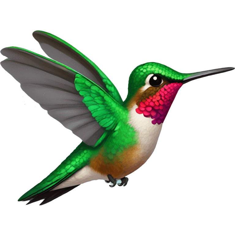 hummingbirds emoji