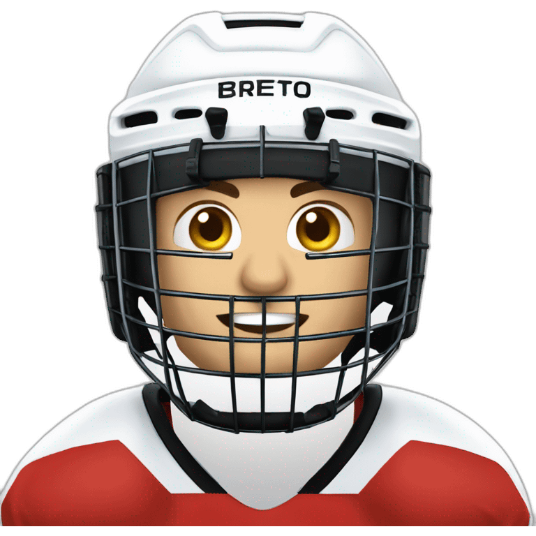 Retto berra gardien de hockey emoji