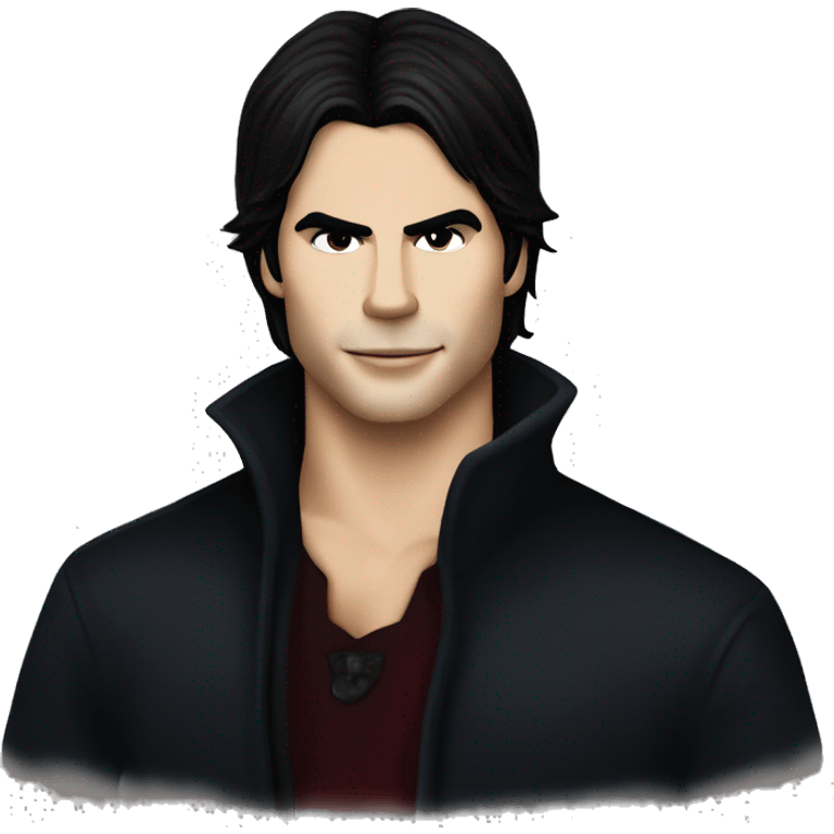 Vampire diaries Damon Salvatore emoji