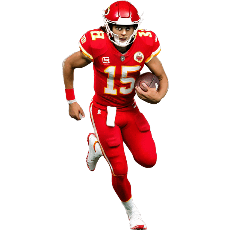 Patrick mahomes running emoji