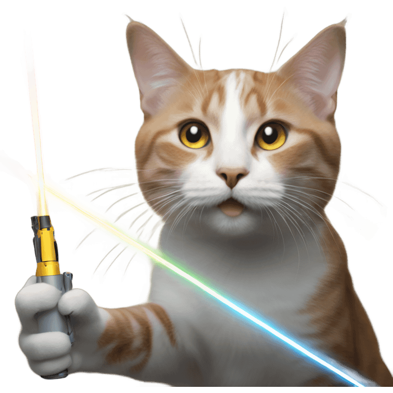 shoot cats with lasers emoji