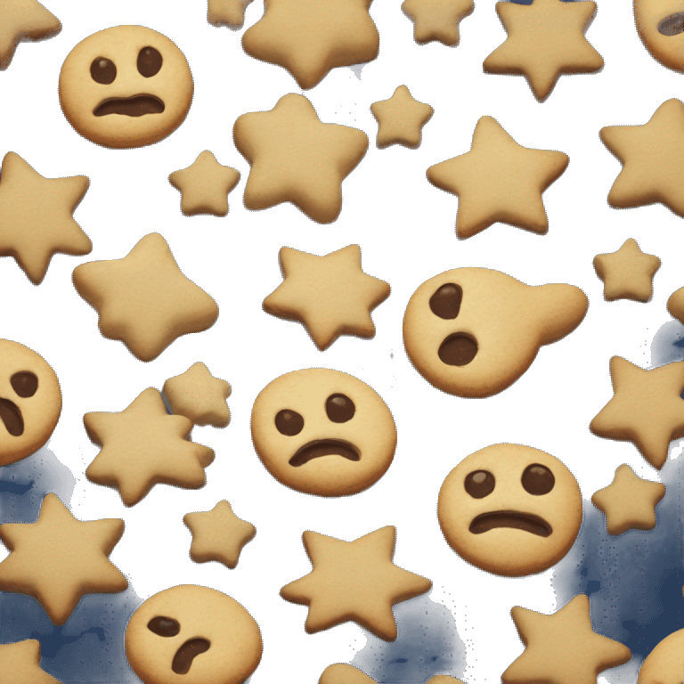 Christmas cookie emoji