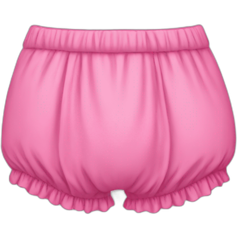 Pink bloomers emoji