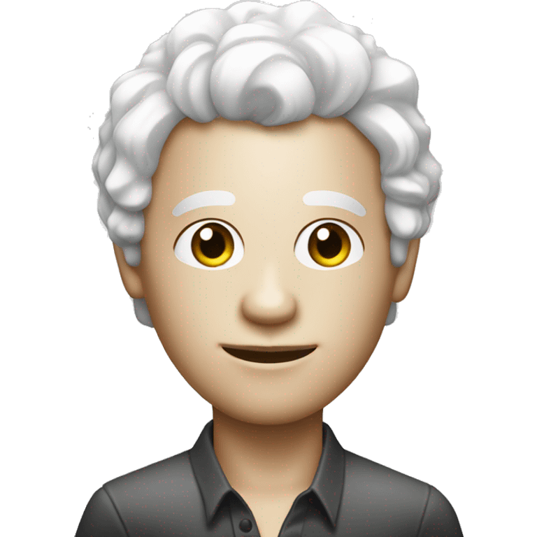 a man with a white skin color in the form of a disco ball



 emoji