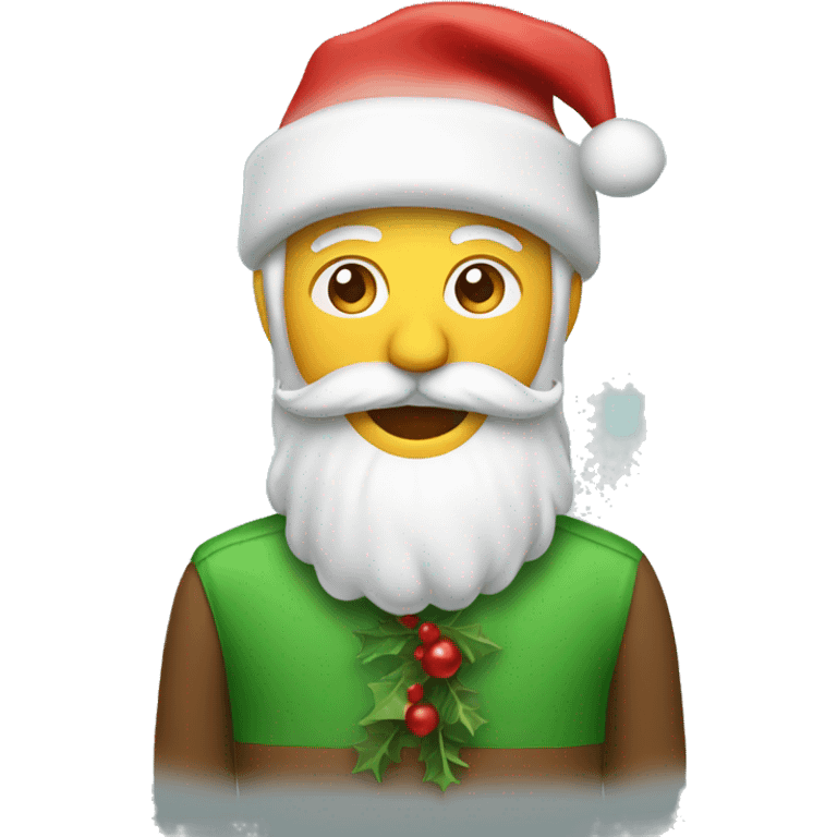 Christmas themed Emoji emoji