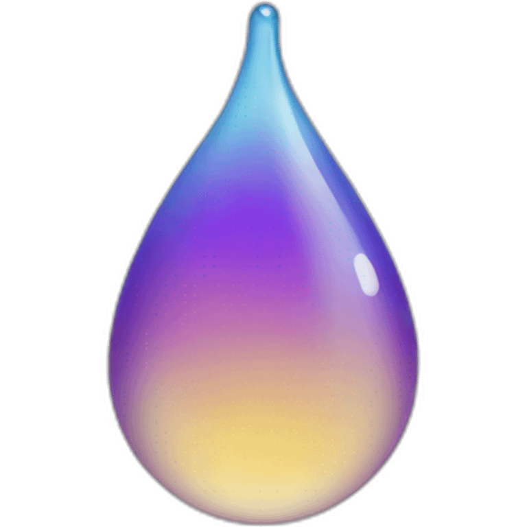 Waterdrop emoji