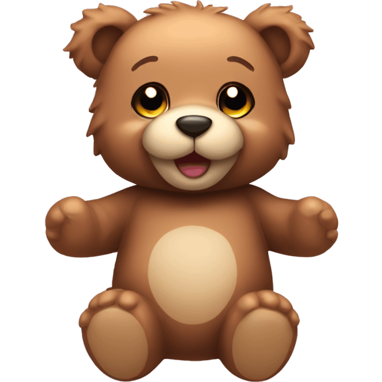 Cute Teddy bear emoji