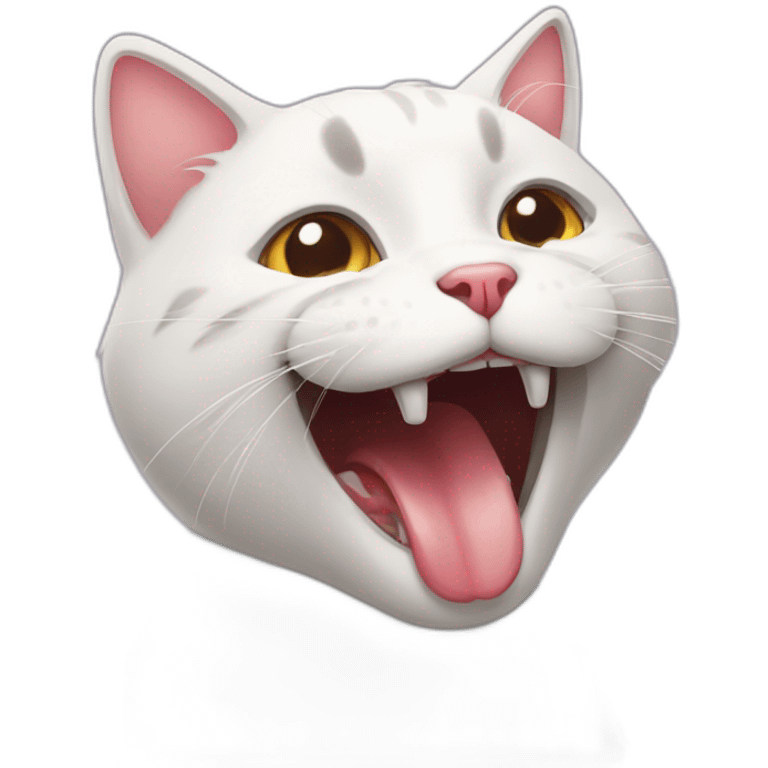 love cat tongue emoji