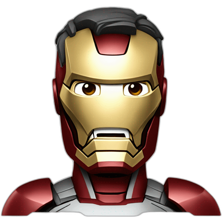 Iron man qui salue emoji