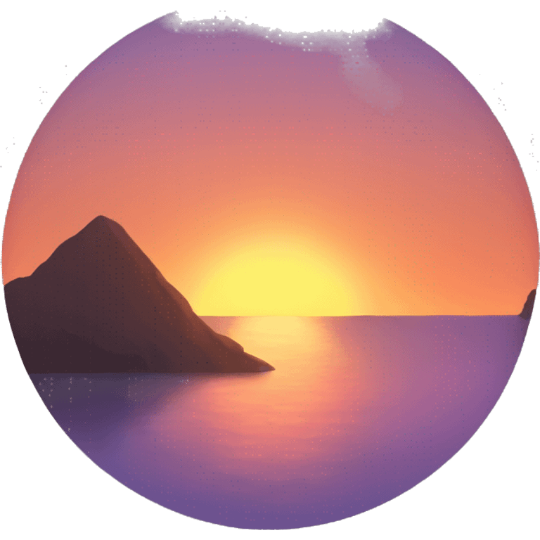 Sunset emoji