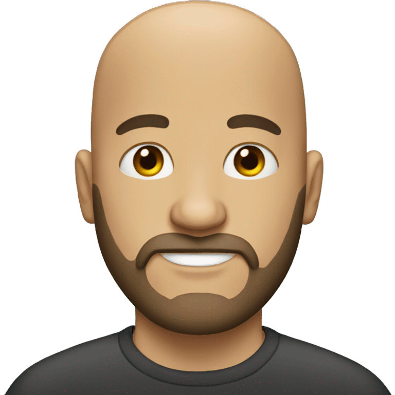 bald man with a beard  emoji