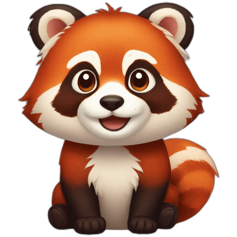 Red panda  emoji