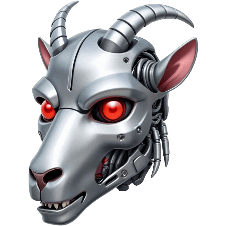 Terminator Goat head emoji