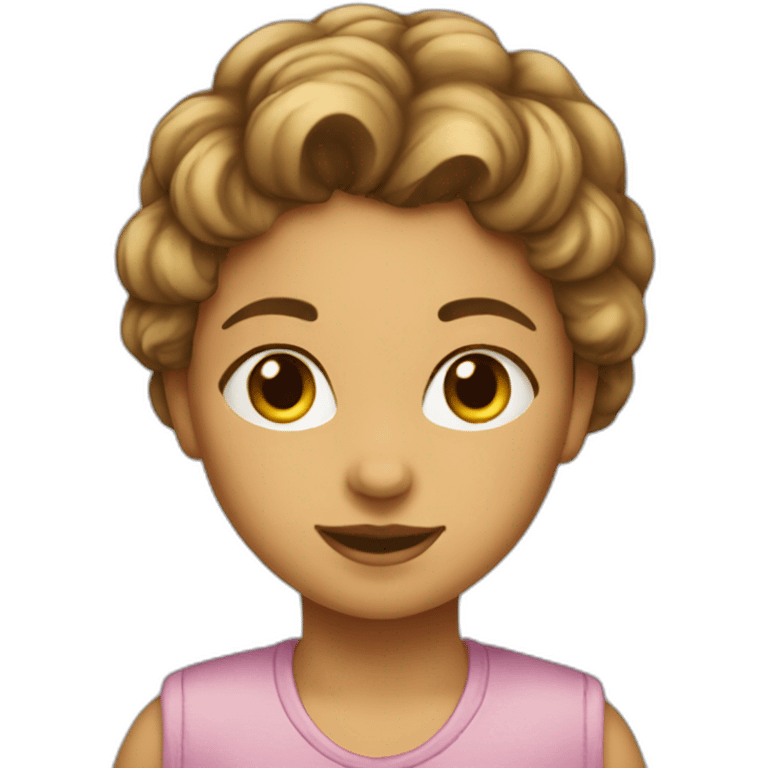 Petit chat féminin emoji