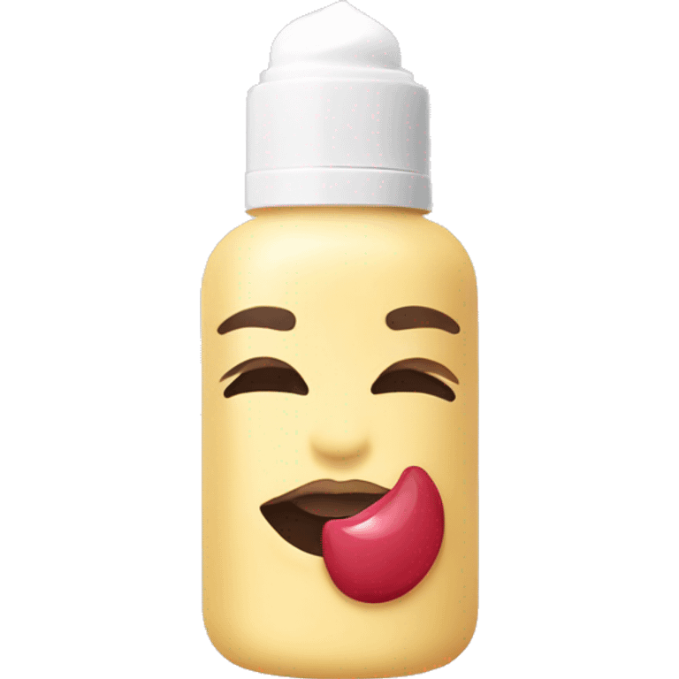 lip butter bottle emoji