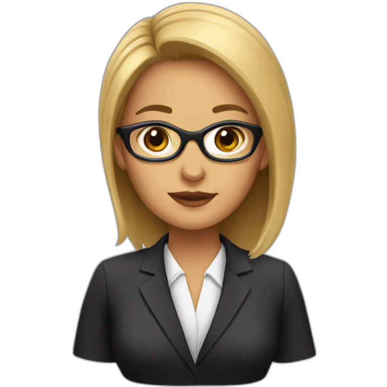 Female lawyer emoji