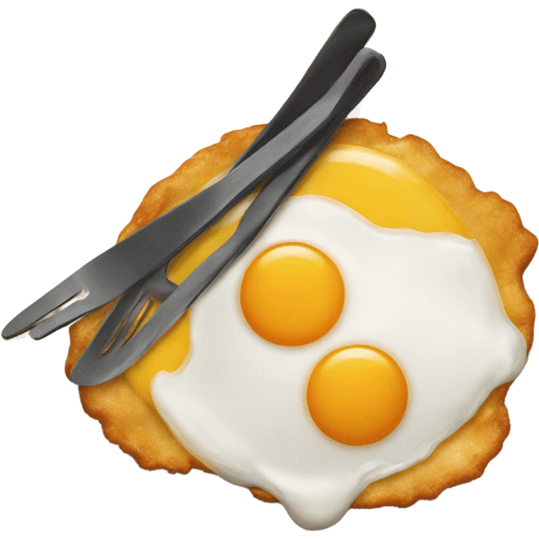 Fried egg emoji