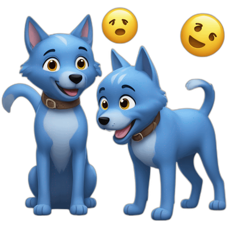 bingo and bluey emoji