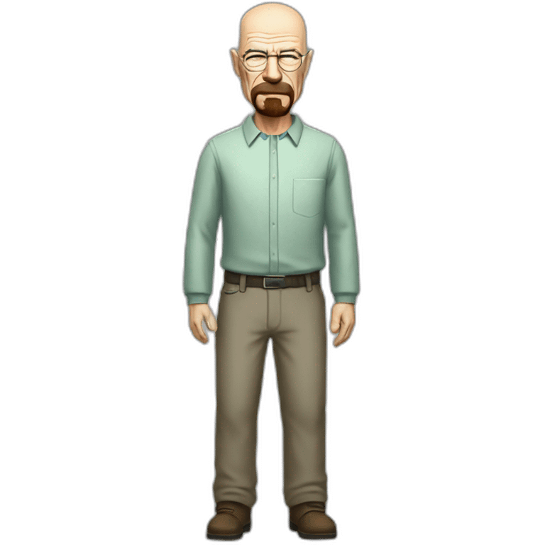 Walter white standing position emoji