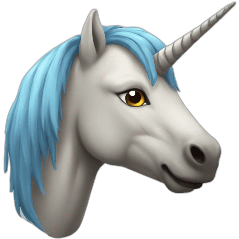 Licorne qui pète emoji