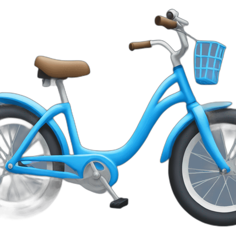 blue bike emoji