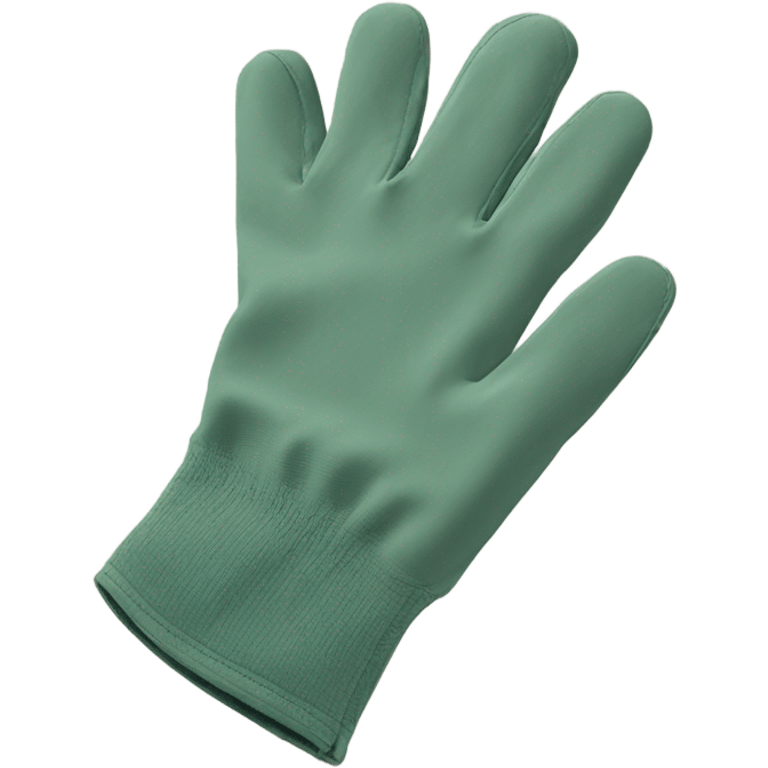 Sage garden gloves emoji