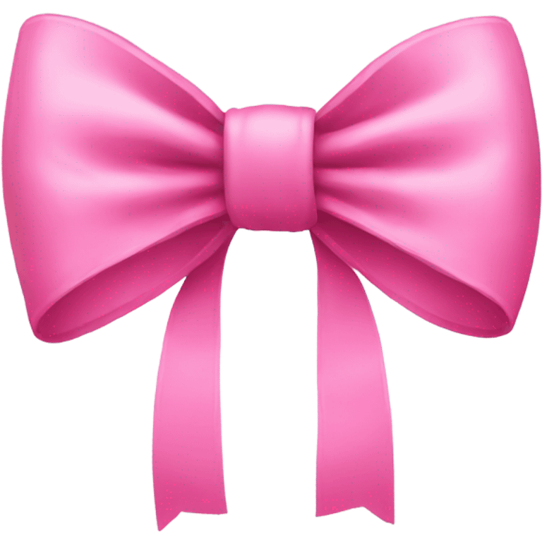 Pink bow emoji