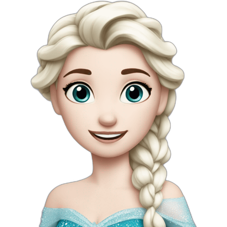 Elsa from Disney emoji