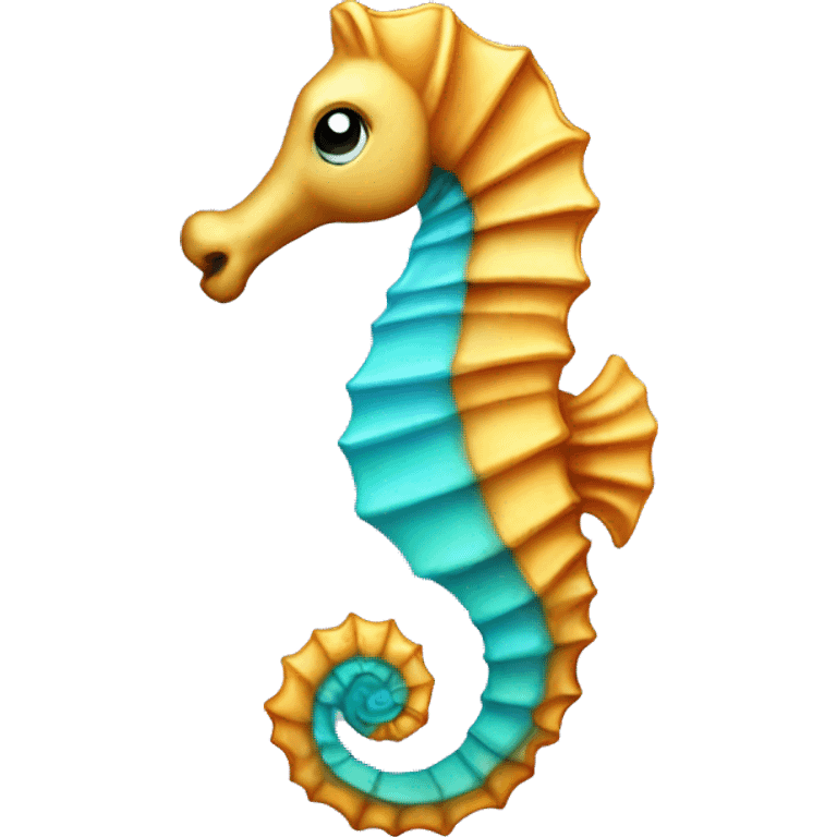 Majestic seahorse  emoji