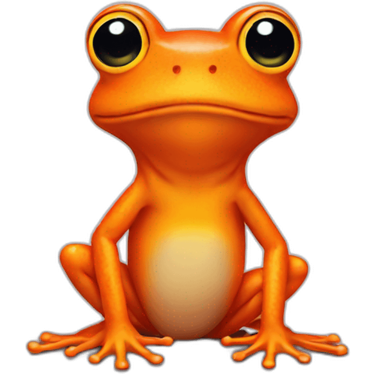 orange frog emoji