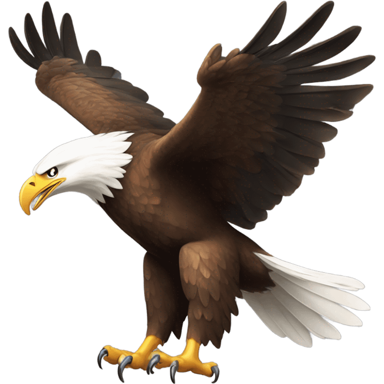 Push eagle emoji