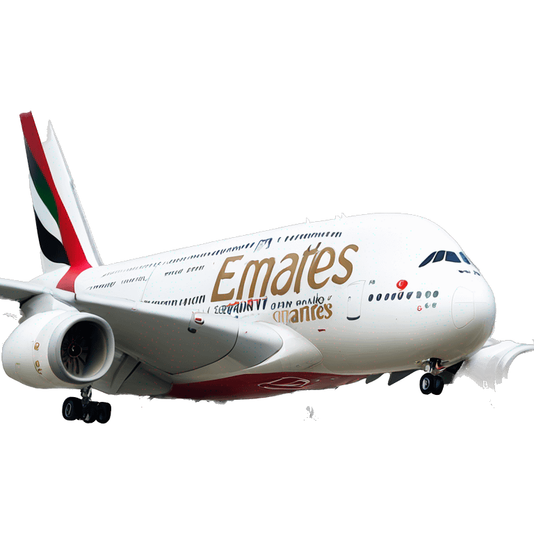 A380 plane emirates  emoji