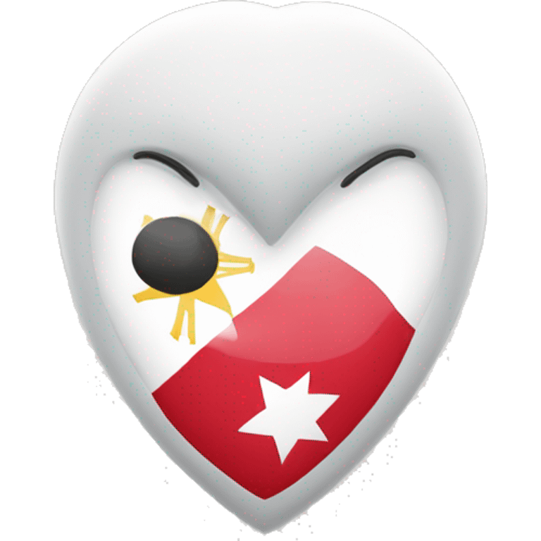 WHITE HEART Real madrid peru emoji