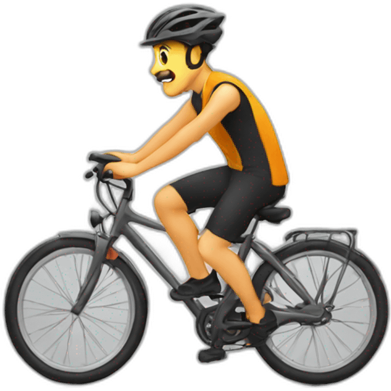 Espartano en bici emoji