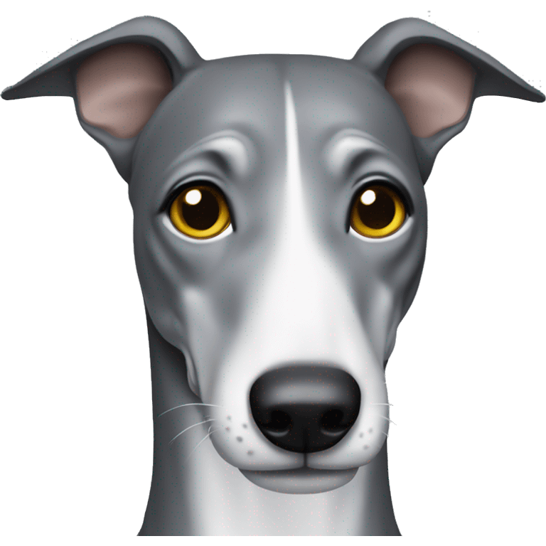 Medium grey greyhound  emoji