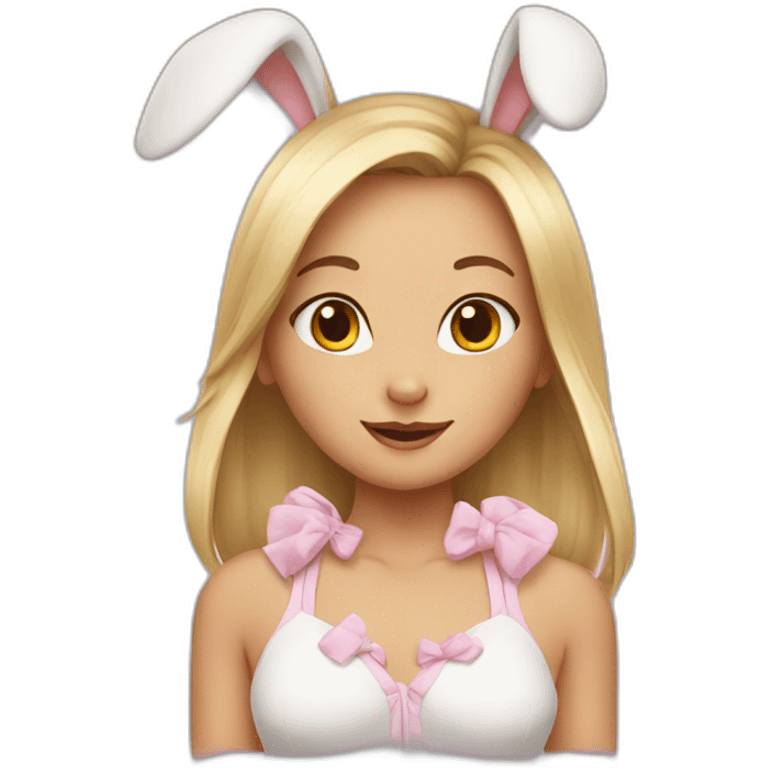 Bunny girl emoji