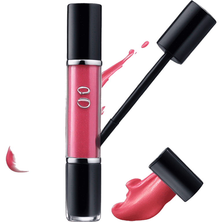 Dior lip gloss with black ribbon  emoji