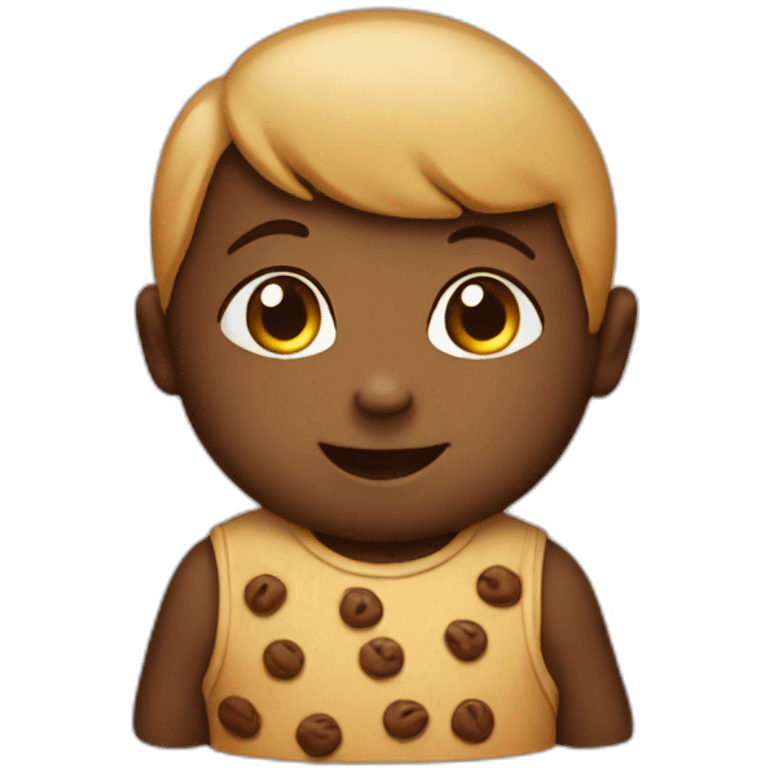 Baby cookie emoji