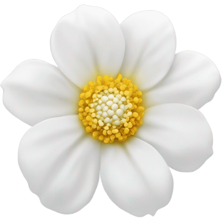 Flor blanca emoji