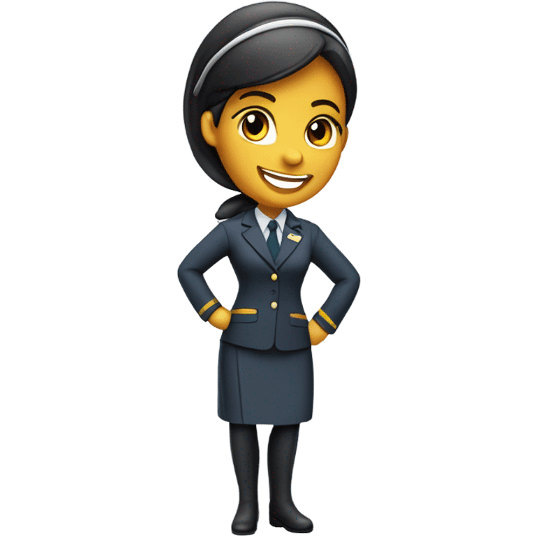 flight attendant emoji