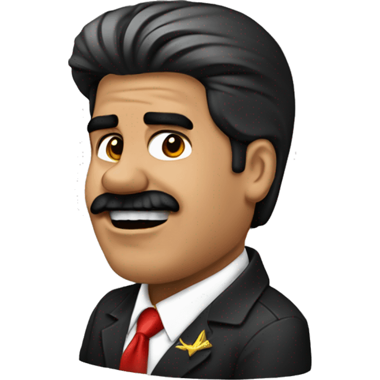 Nicolás Maduro llorando emoji