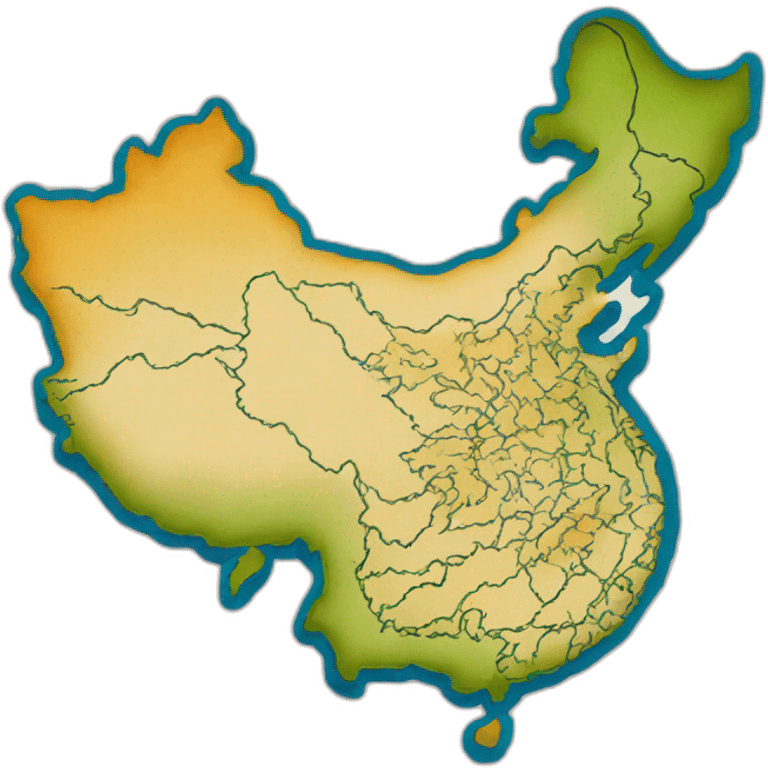 china map emoji