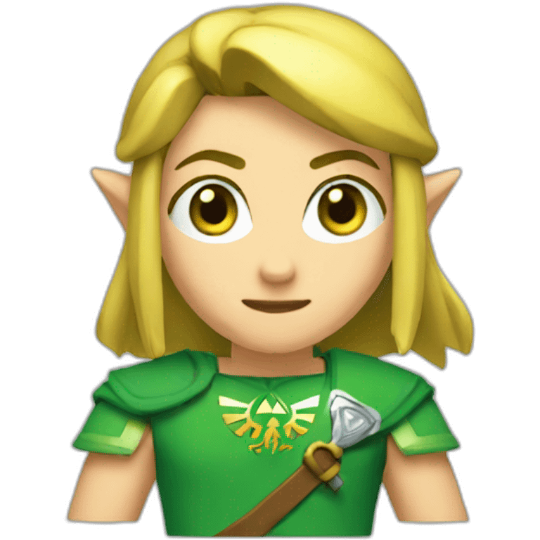 Link head zelda emoji