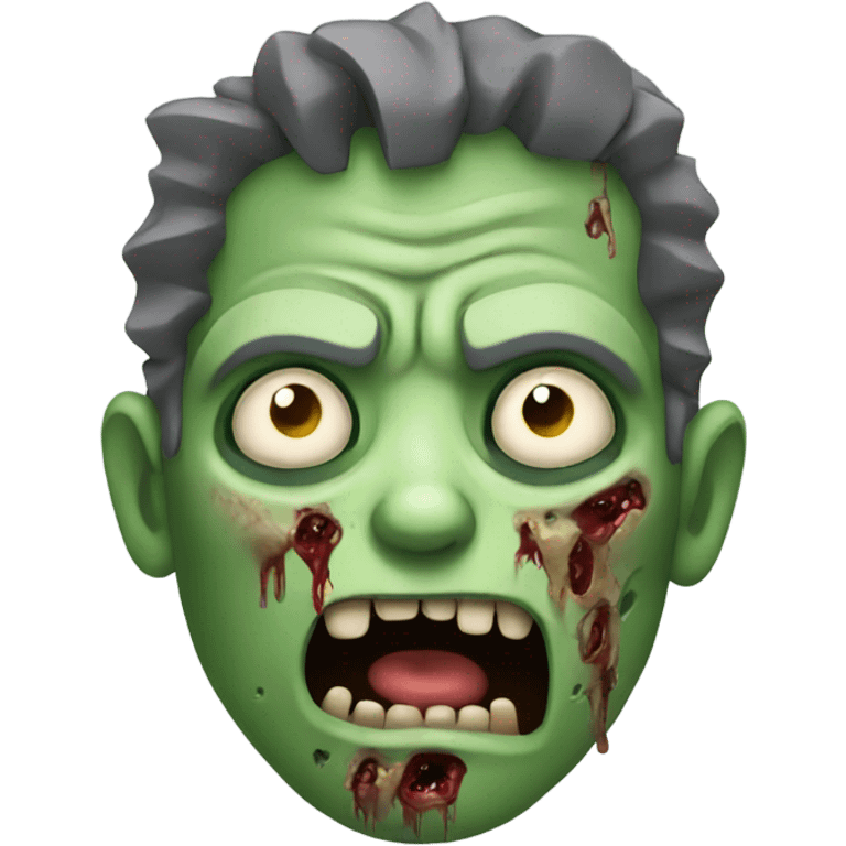 Sleepy zombie  emoji